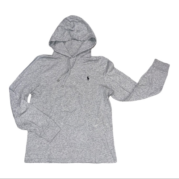 Polo Ralph Lauren Other - Polo Ralph Lauren Men’s Grey Long Sleeve Hoodie Tee Size Small